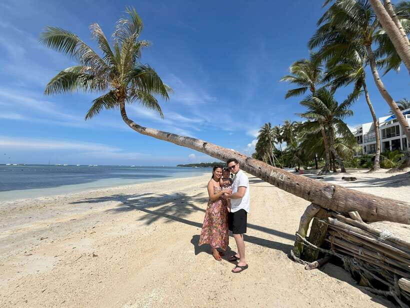 2-Hour Boracay Land Tour via Etrike - Puka Beach, wooden signs, and optional photo extras
