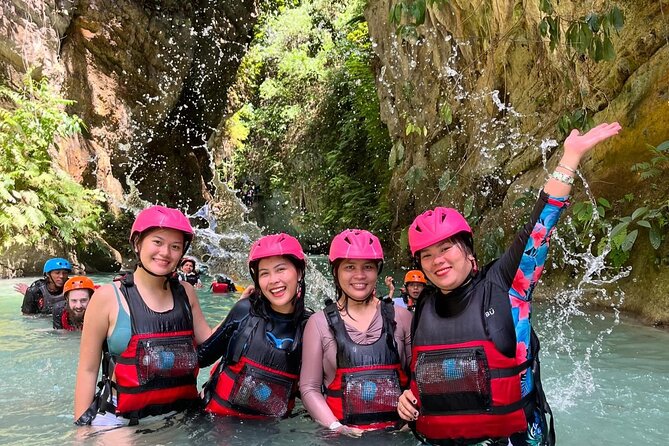 4 Hour Canyoneering Adventure at Kawasan Falls with Lunch - Rappelling, sliding, swimming, and jumping