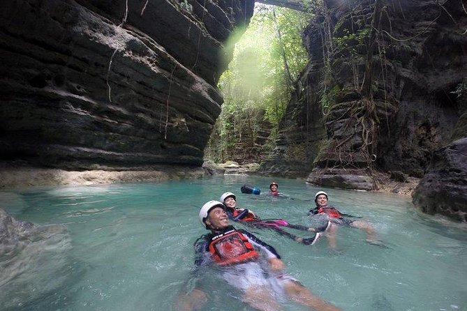 Badian Cebu Canyoneering Experience - Getting ready for the Badian canyon