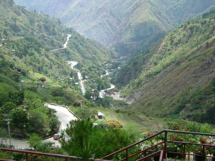 Baguio Country Side Tour - Kennon Road Zig-Zag View Point and the first mountain look