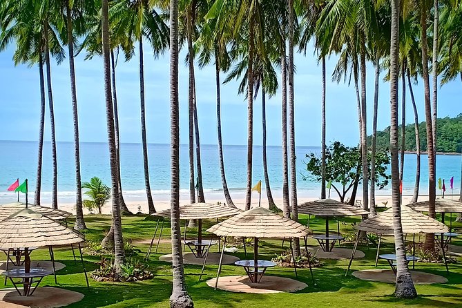 Beach hopping in Puerto Princesa City - Three hours at Nagtabon Beach in Barangay Bacungan