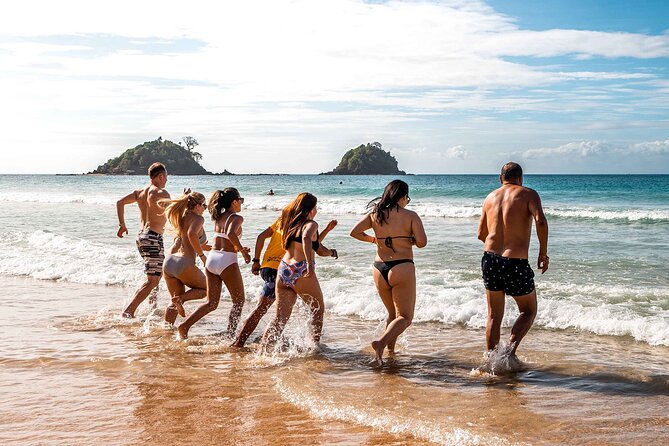 Beyond El Nido Adventure by Haqqy Life - Sunset at El Nido Beach and the beach club