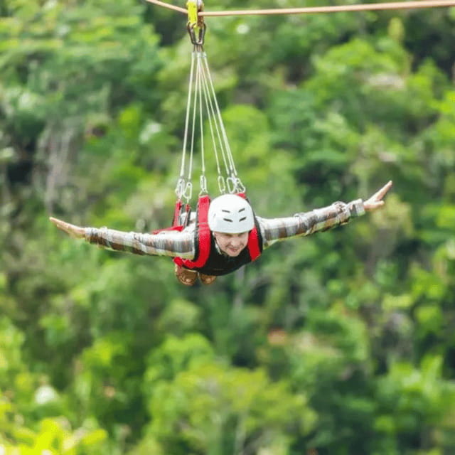 Bohol: Danao Adventure with The Plunge - The Plunge: a 200-meter test of nerve