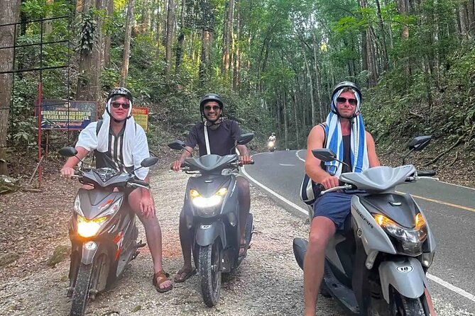 Bohol Full Day Waterfall & Countryside Scooter Tour - Taking in Pahangog Falls, also called Twin Falls