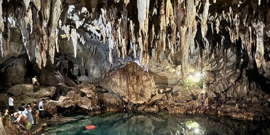 Bohol Panglao Adventure: Secret Beach, Cave Exploration - Eating at Bohol Bee Farm