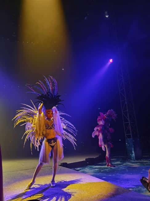 Bohol Show Ocean Fantasy - The Wheel of Death is one of the major thrills