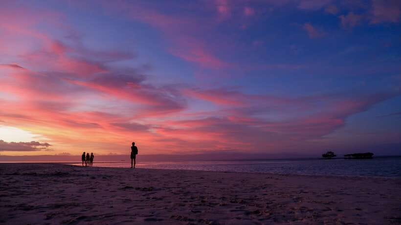 Bohol Virgin Island Sunset Tour - Snacks, fruit, and rum and Coke