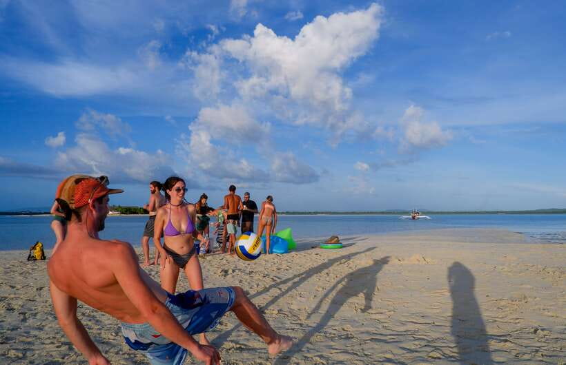 Bohol Virgin Island Sunset Tour - The sunset, and the risk of a cloudy evening