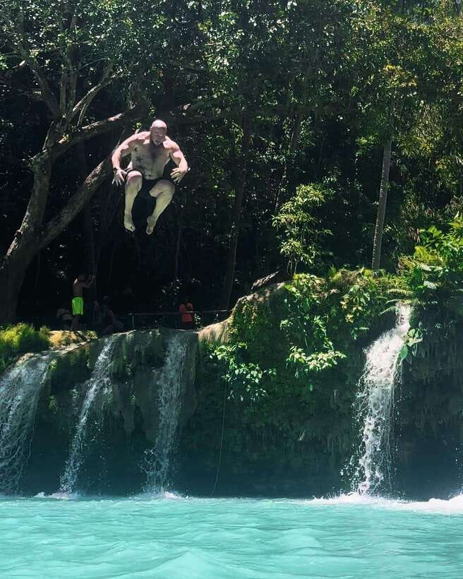 Bohol: Waterfall Hopping & Secret Jungle Trails Guided Tour - Waterfall one: a gentle start, perhaps