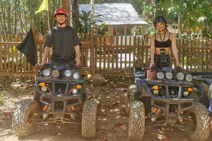 Boracay: ATV Boracay Adventure - Getting ready with a safety briefing