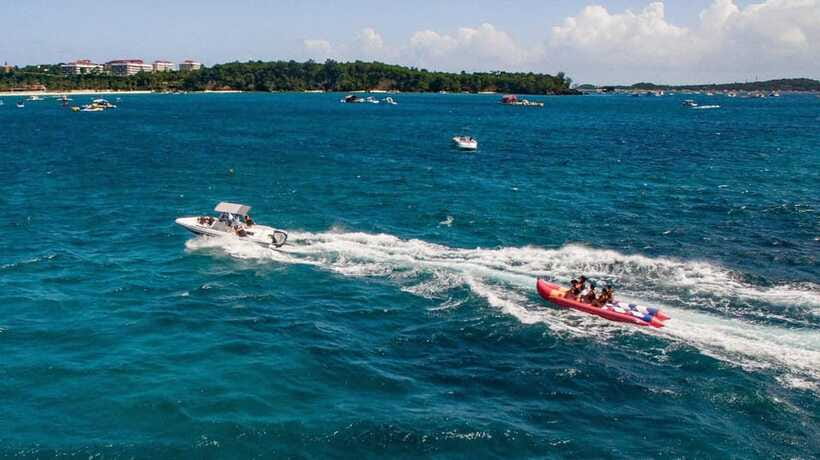 Boracay: Banana Boat Adventure - Returning to Astoria after a quick thrill