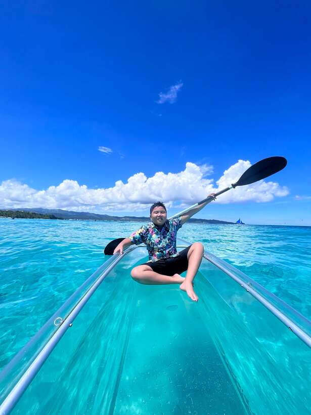Boracay - Crystal Kayak phot-op Experience - What the quality record tells me