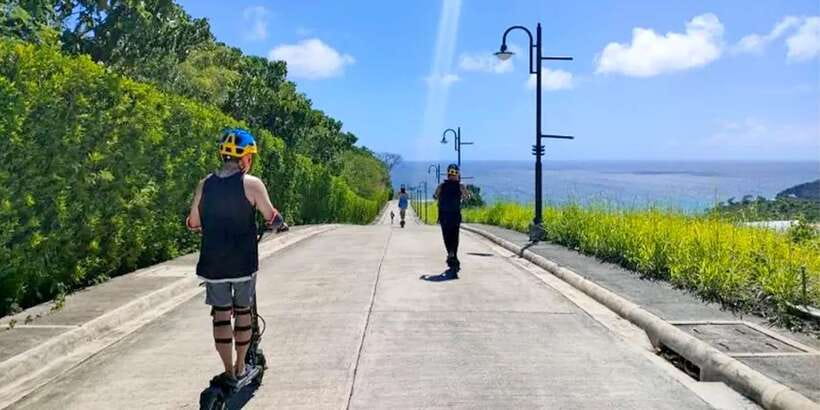 Boracay: Dualtron E-Scooter Ride - Mt. Luho for the island view