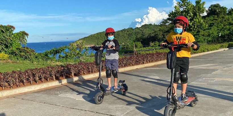 Boracay: Dualtron E-Scooter Ride - Puka Beach, a worthwhile northern stop