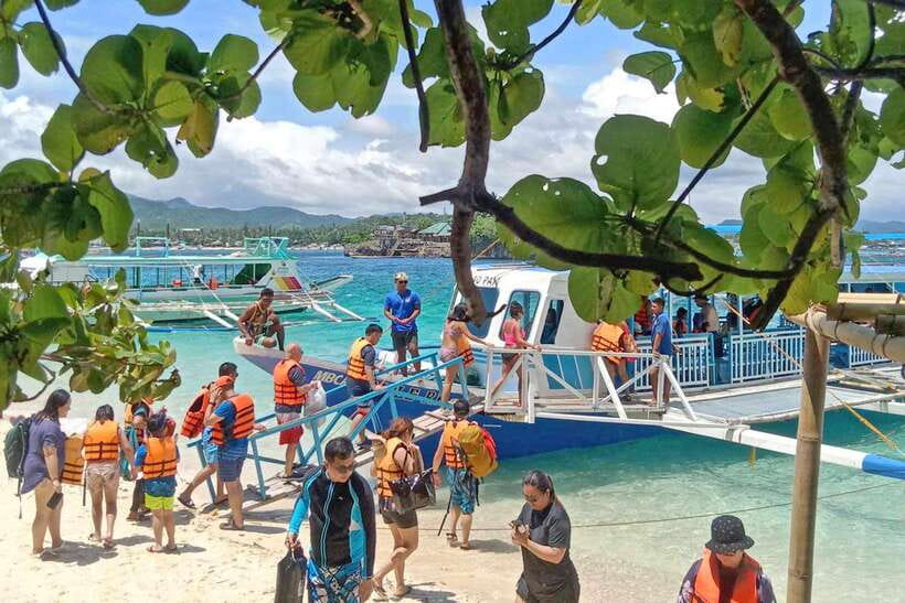 Boracay: Island Boat Tour with Crystal Cove Entry - The boat ride: scenery, breeze, and short transfers