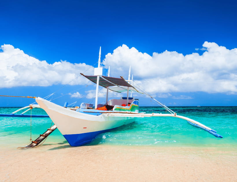 Boracay: Island Hopping with Lunch, Helmet Diving & ATV - The helmet walk beneath Boracay’s water