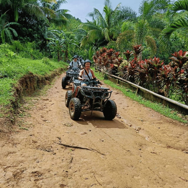 Boracay: Island Hopping with Lunch, Mainland ATV and Zipline - Puka Beach may be a quick stop