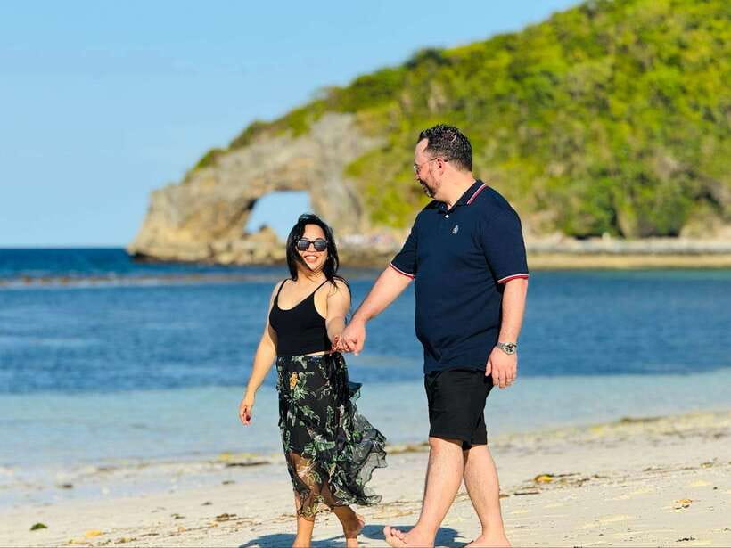 Boracay LandTour Experience (Photoshoot) - The Keyhole at Newcoast Beach