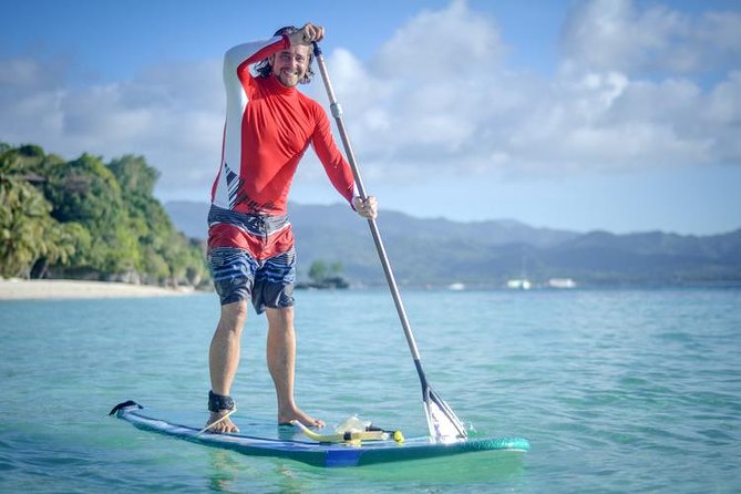 Boracay Paddle Board - Getting your board, paddle, and life jacket