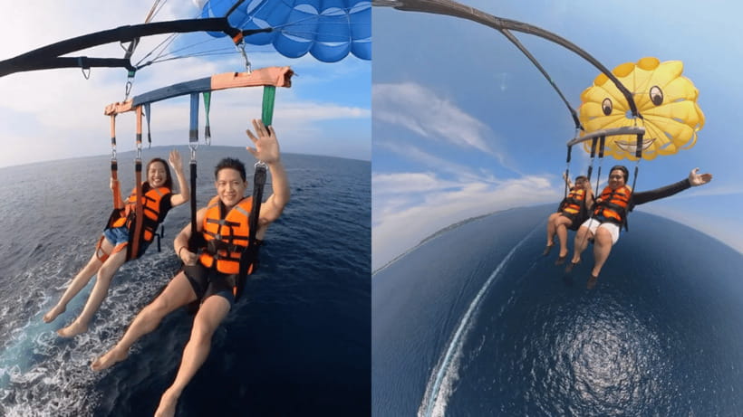 Boracay Parasailing with Insta 360 - How to plan this around your Boracay day