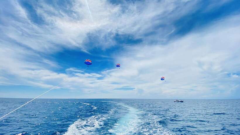 Boracay Parasailing with Insta 360 - What happens before you leave the beach