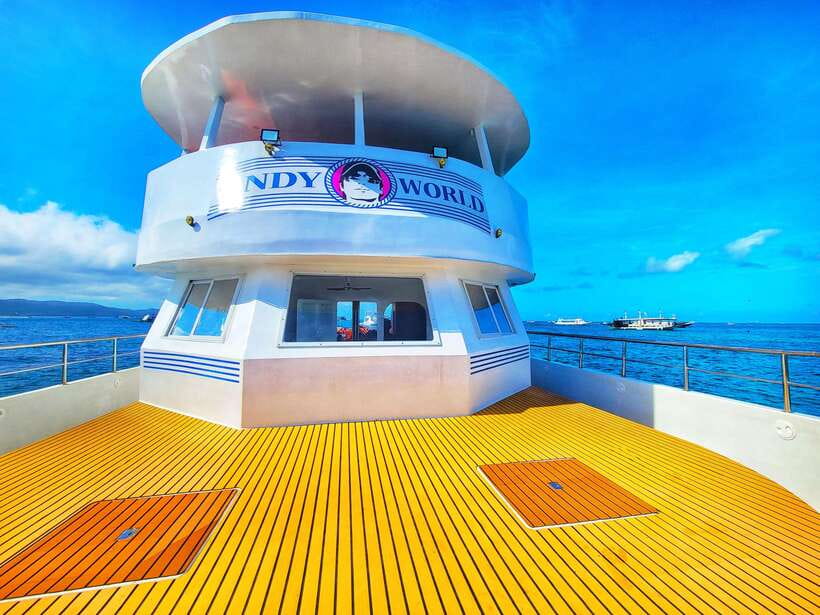 Boracay: Ultimate Party Cruise aboard the Andy World Yacht - What is included for the $31 price