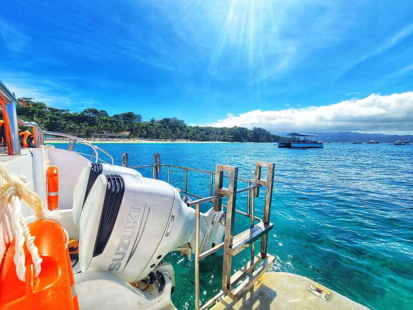 Boracay: Ultimate Party Cruise aboard the Andy World Yacht - Weather, timing, and cancellation details