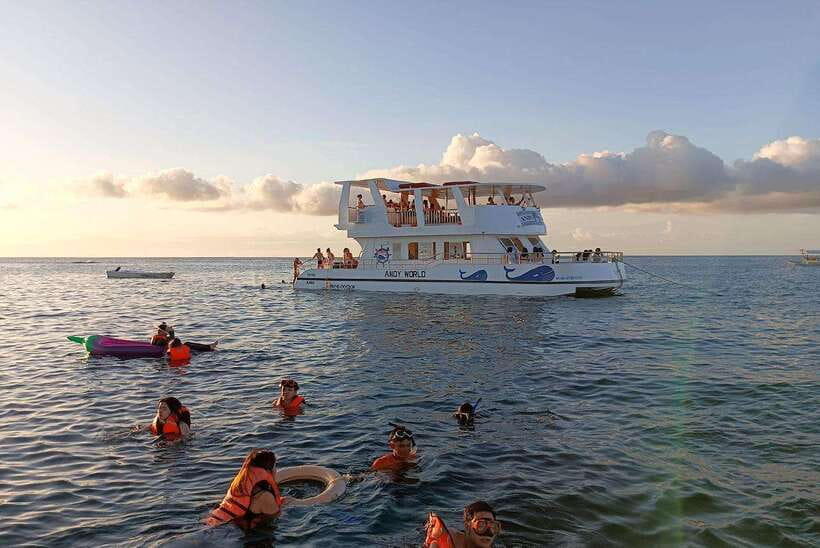 Boracay: Ultimate Party Cruise aboard the Andy World Yacht - A two-hour sunset route along Boracay’s coast