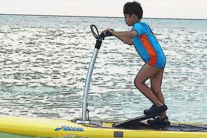 Boracay WaterWalkers (1hour) - Riding the Hobie Mirage Eclipse
