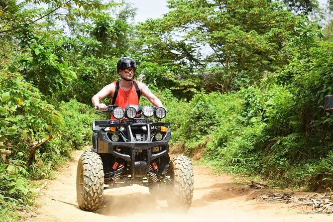 Boracay Zipline Adventure and ATV Tour - Riding your own ATV on rough trails