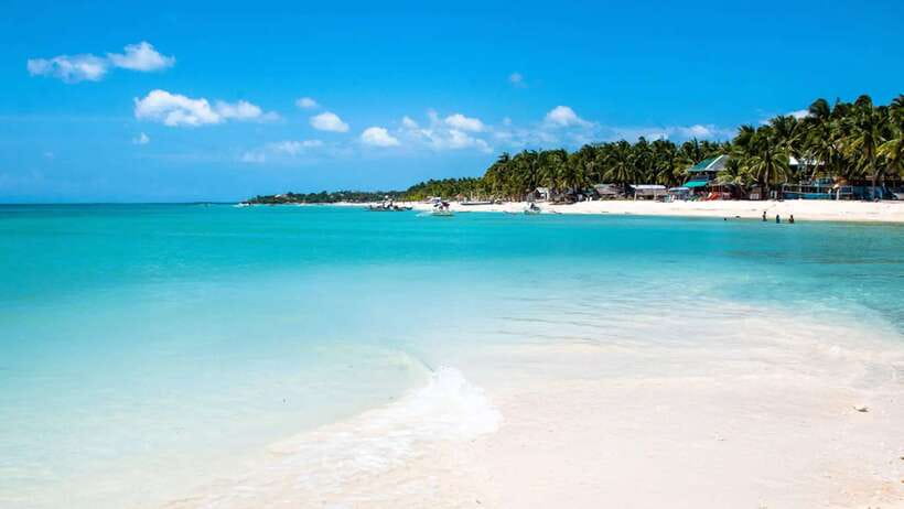Cebu: Bantayan Island and Virgin Island Hopping Day Tour - Paradise Beach brings the first swim