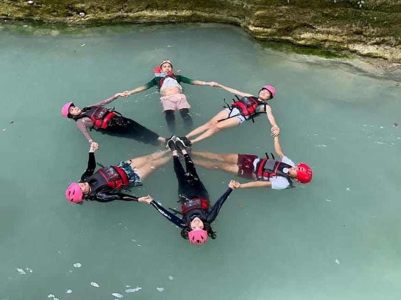CEBU: Canyoneering Adventure at Kawasan Falls with Lunch - Starting at Badian Church and Dante’s Peak