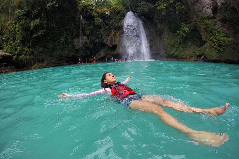 Cebu City: Whale Shark Swimming & Kawasan Falls Canyoneering - Kawasan Falls, changing conditions, and the final swim