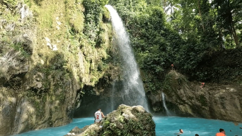 Cebu: Inambakan, Kawasan, and Mantayupan Waterfalls Tour - Kawasan Falls brings the famous turquoise water