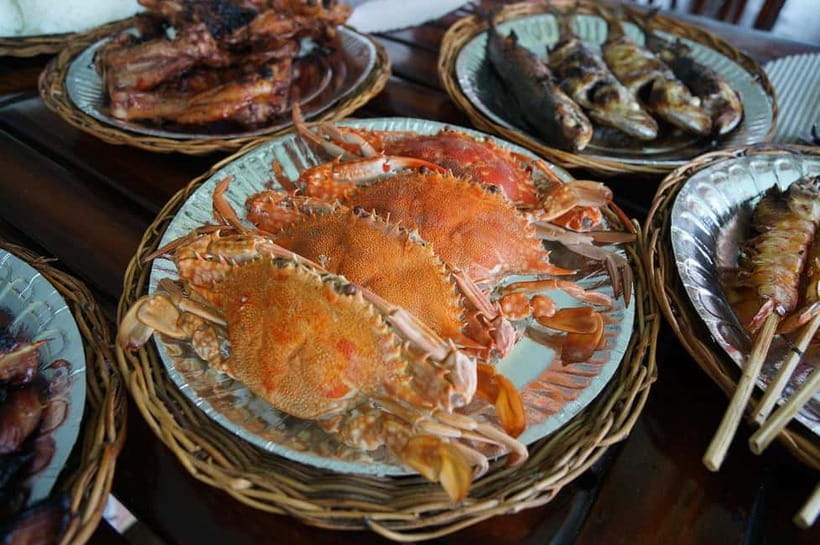 Cebu: Island Hopping 3 Islands + San Vicente Fish + Lunch - Starting from Mactan with pickup and a traditional pump boat