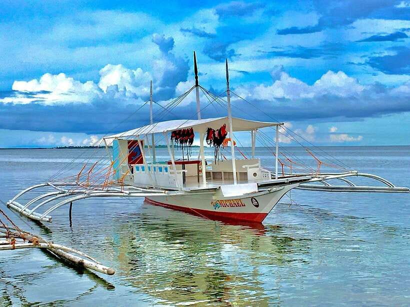 Cebu Island Hopping with Lunch - From your Cebu hotel to the Mactan boat