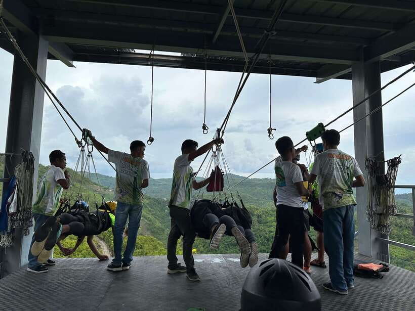Cebu: Kawasan Canyoneering with Ziplining Adventure - From Moalboal to the gear-up area