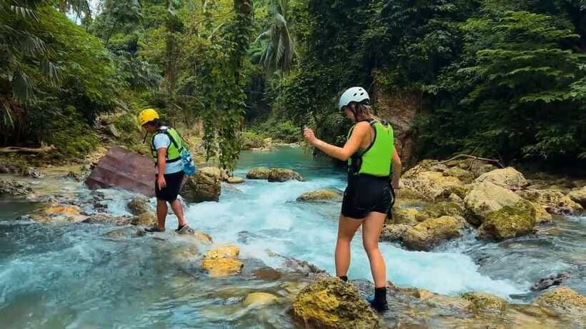Cebu: Kawasan Falls Canyoneering Tour with Ziplining & Lunch - The guides keep safety and fun in balance