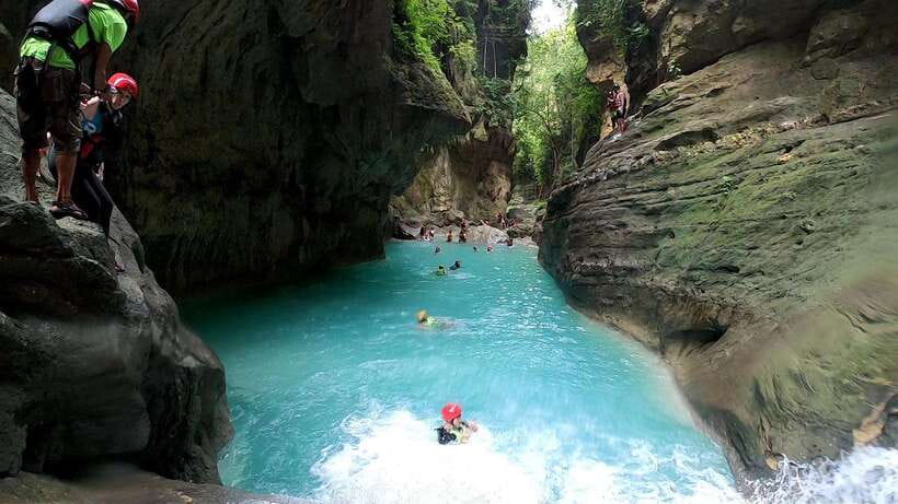 Cebu Moalboal Adventure Combo: Snorkel & Canyoneering +Lunch - Guides, driving, and the human side