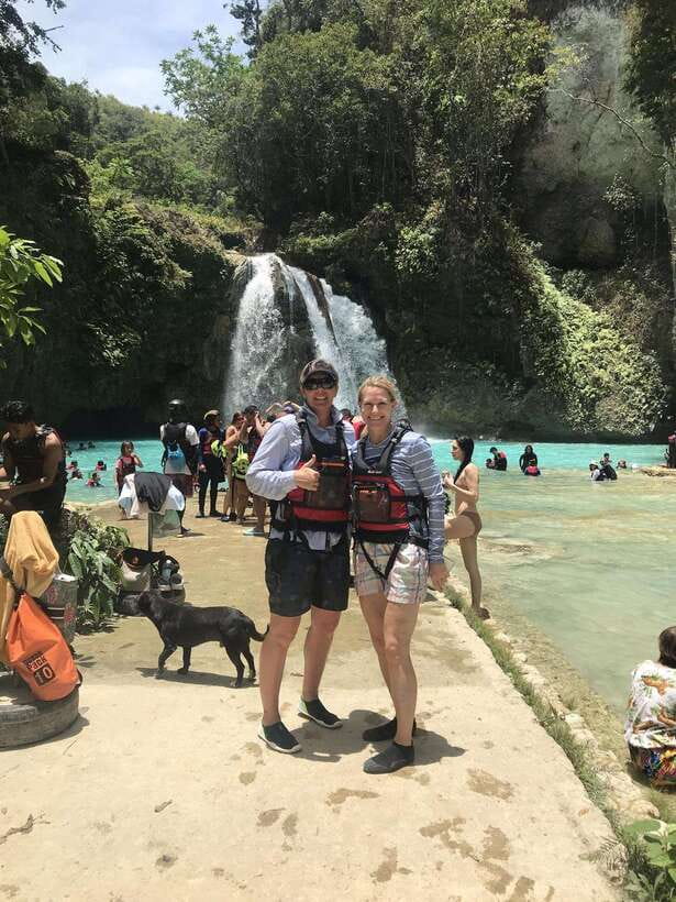 Cebu: Moalboal Island Hopping & Kawasan Falls Adventure - Pescador Island And The Blue Water