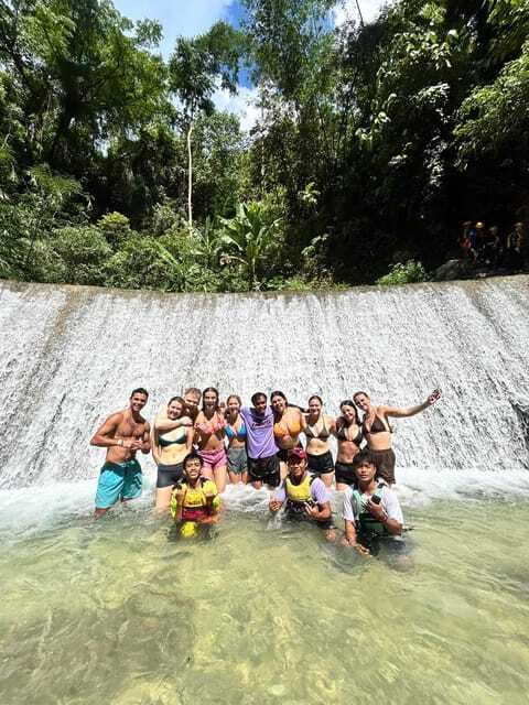 Cebu Moalboal: Kawasan Canyoneering Adventure with Lunch - The Tarzan swing and waterfall jumps