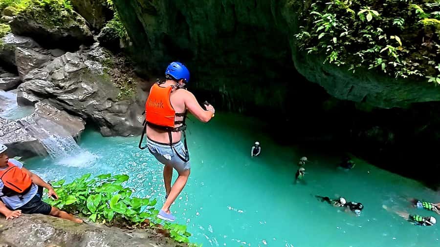 Cebu: Osmeña Peak and Kawasan Canyoneering Day Tour - What the $132 price really covers