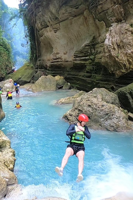 Cebu: Pescador Island, Sardines run and Kawasan Canyoneering - What to pack for this one-day outing