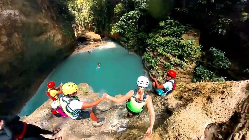 Cebu: Whale Shark Watching and Canyoneering Group Tour - Key points at a glance