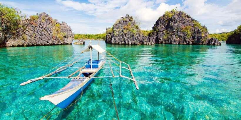 Coron: Coastal Cliffs, Beach & Malcapuya Island Hopping Tour - Bulog Dos Island: photos and a quieter shoreline