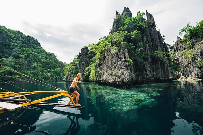 Coron Island Hopping Tour A (Private Tour) - CYC Beach: an easy first swim