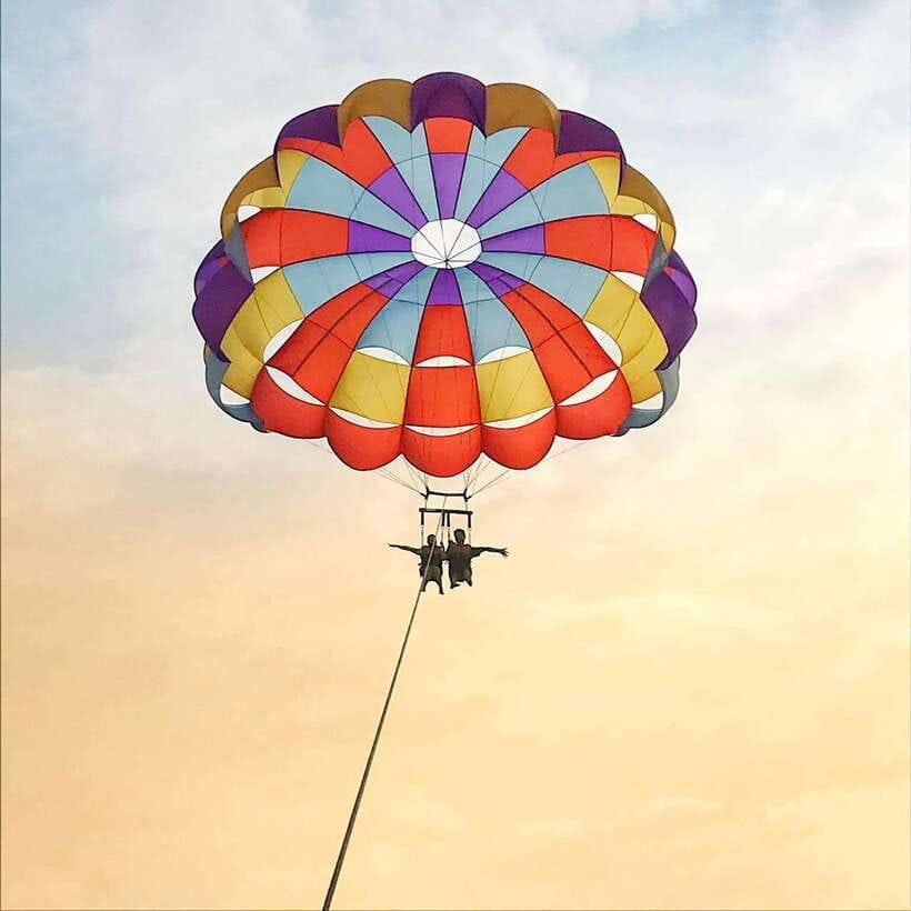 Coron: Parasailing Experience - The Speedboat Ride Into Coron Bay