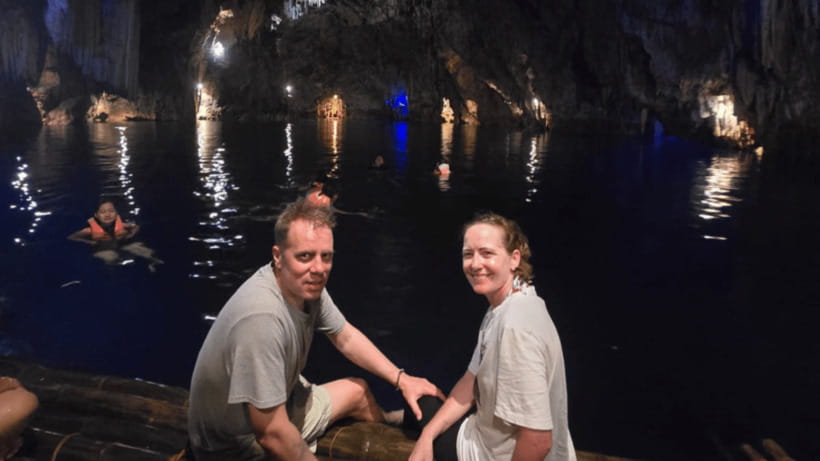 Coron: Pukaway Underground Cave Cenote & Island Hopping Tour - A Beach Lunch With Fish, Chicken, and Mango