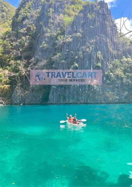 Coron Shared Island Tour A - Green Lagoon for calm water and cliffs