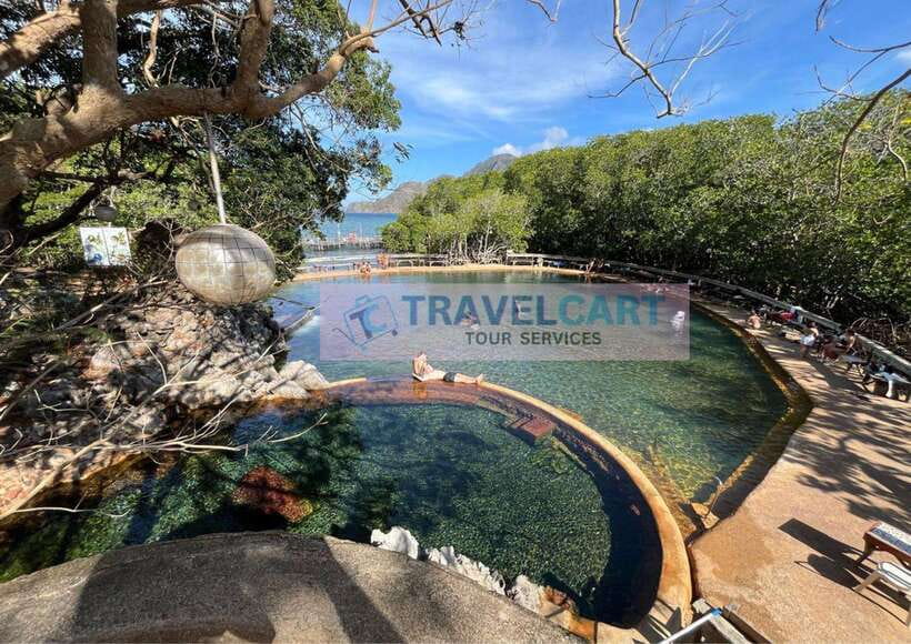 Coron Town Tour - Maquinit Hot Spring after sunset